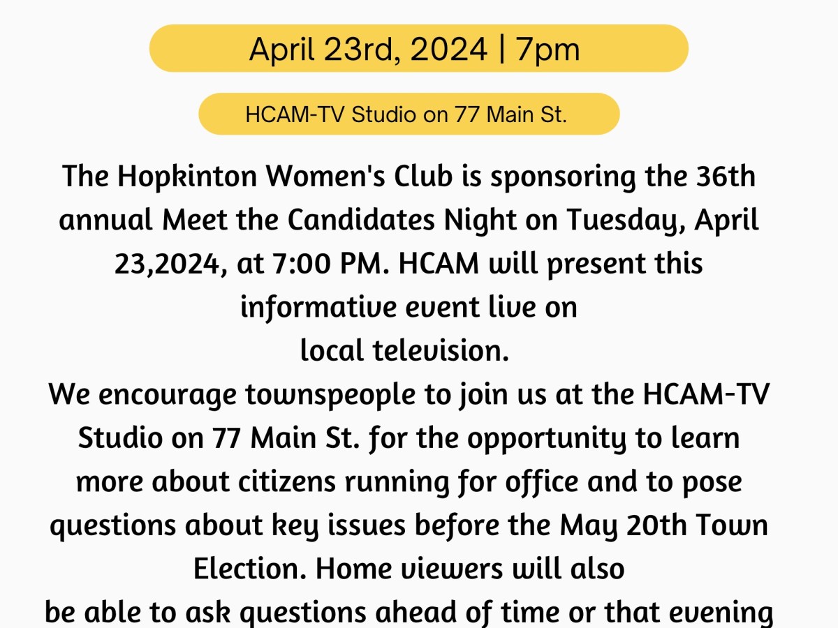 36th Annual Meet the Candidates&nbsp;Night!